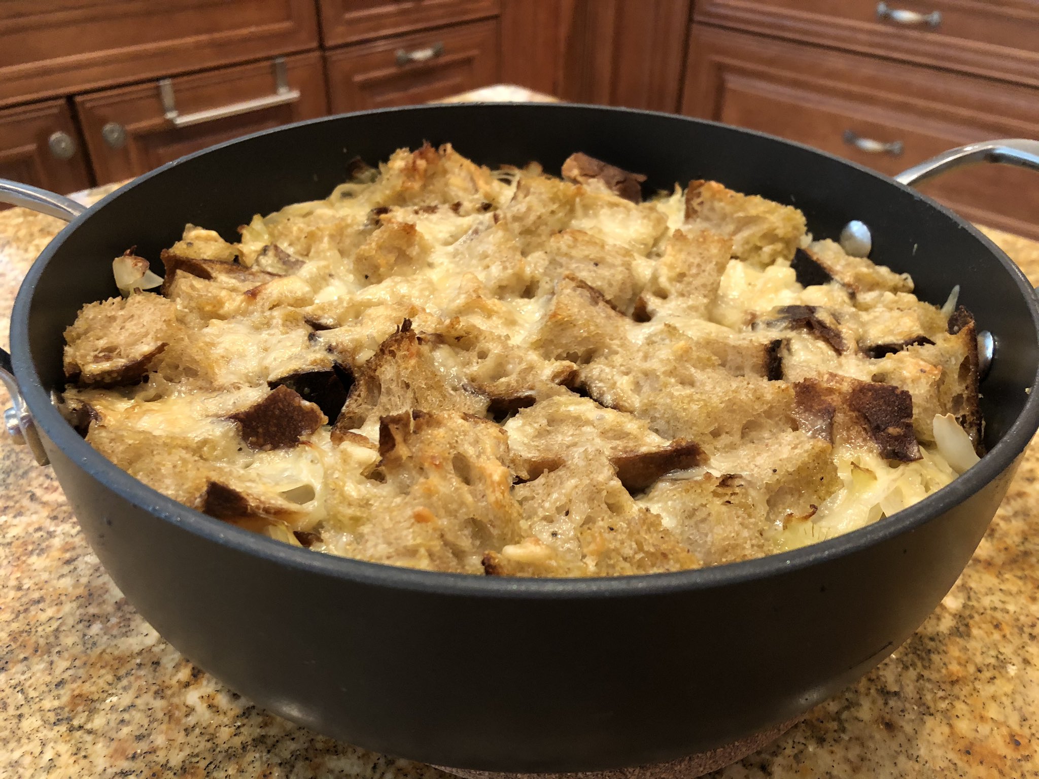 Panade fresh out of the oven