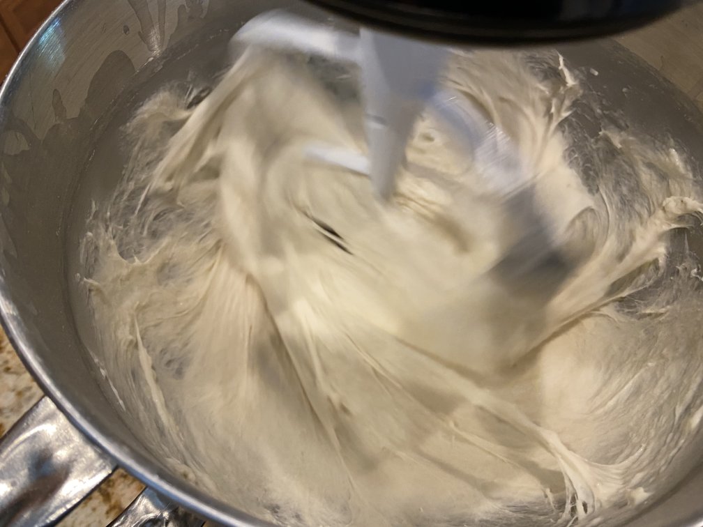 4 minutes into kneading